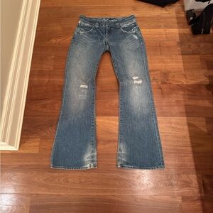 !it jeans Blue Flare & Wide Leg Denim